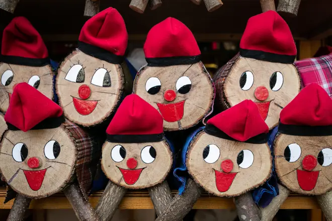 The Tió de Nadal is filled up with sweets then beaten with sticks on Christmas Eve