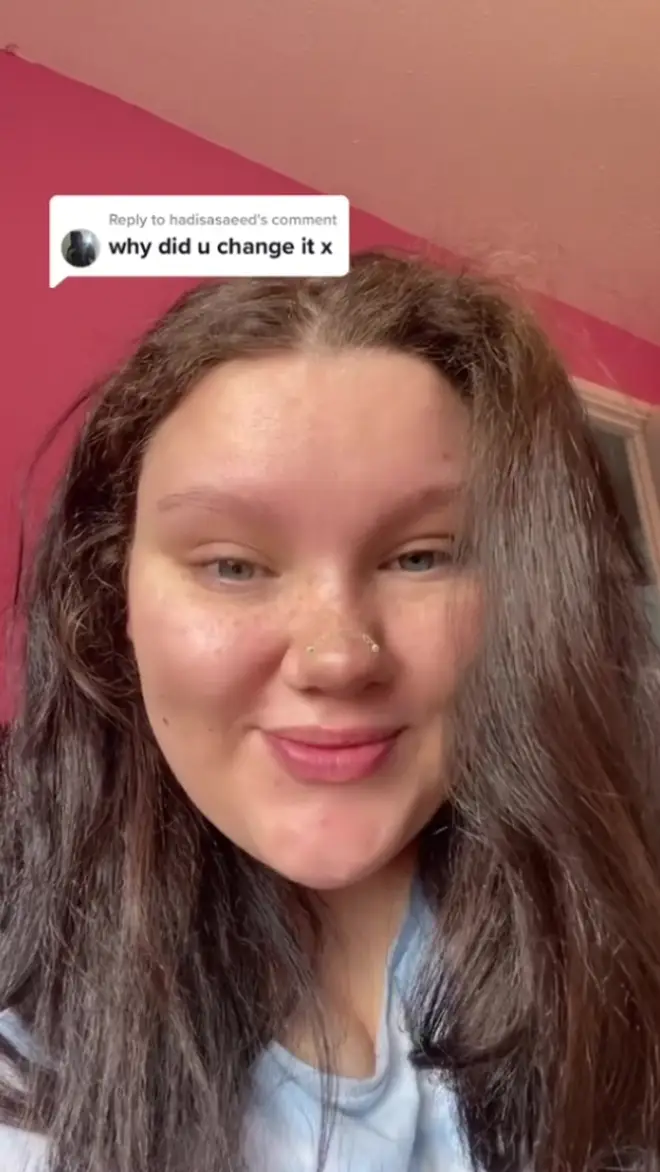 The woman shared her story to TikTok