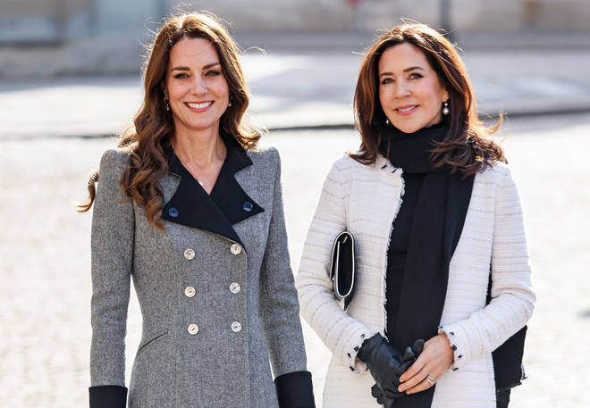 Kate Middleton was joined by Crown Princess Mary of Denmark during the official visit