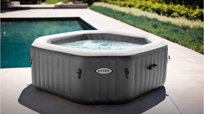 The hot tub could be a great addition to your garden this summer