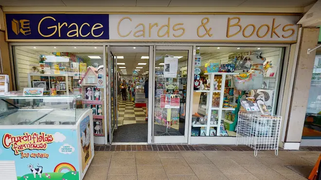 Grace Cards and Books is in Droitwich, Worcester