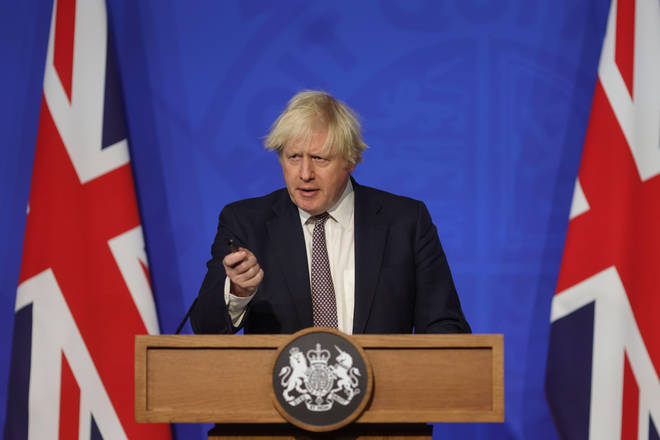 Boris Johnson imposed a nationwide lockdown in November 2020