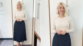 Holly Willoughby is wearing an outfit from the high street