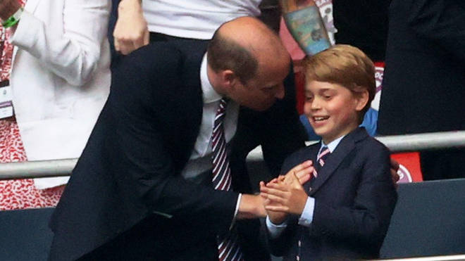 Prince George was at a recent rugby game