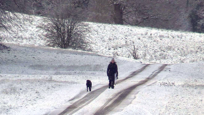 Snow could fall in the UK this week