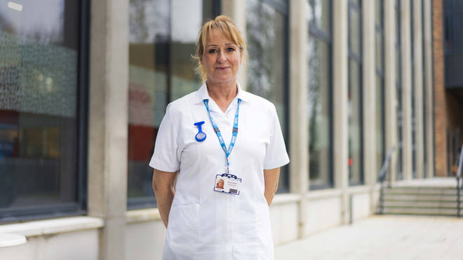 Nurse Sharon Swords has opened up about her emotional return to the NHS after 20 years
