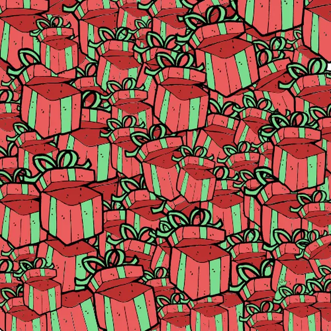 Hunt the purse amongst the presents!