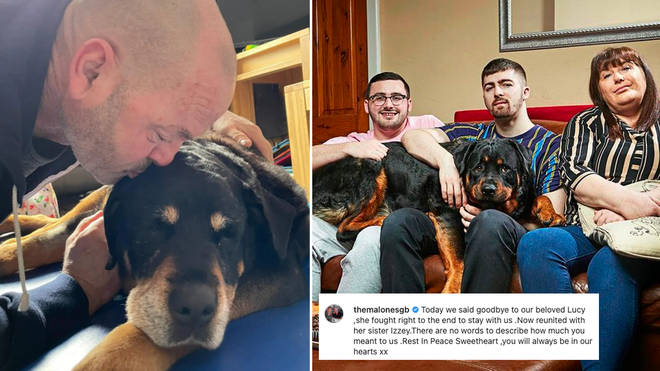 Gogglebox's The Malone family have said goodbye to their beloved dog
