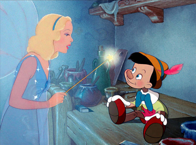 Disney have kept the visual design of Pinocchio true to the original character from the 1940s movie
