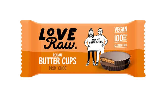 LoveRaw have launched new flavours of their Butter Cups