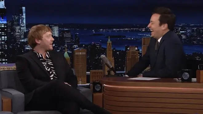 Rupert Grint discussed parenthood on The Tonight Show