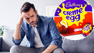 A man has accidentally eaten a very lucrative creme egg