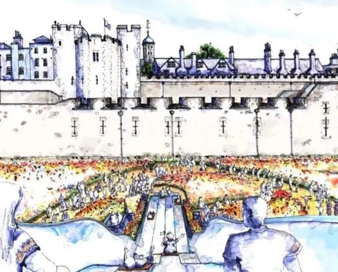 There are plans to build a giant slide at the Tower of London