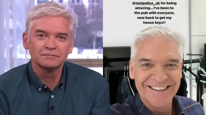 Phillip Schofield updated This Morning viewers on the situation