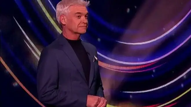 Phillip Schofield fronted Dancing on Ice alone on Sunday