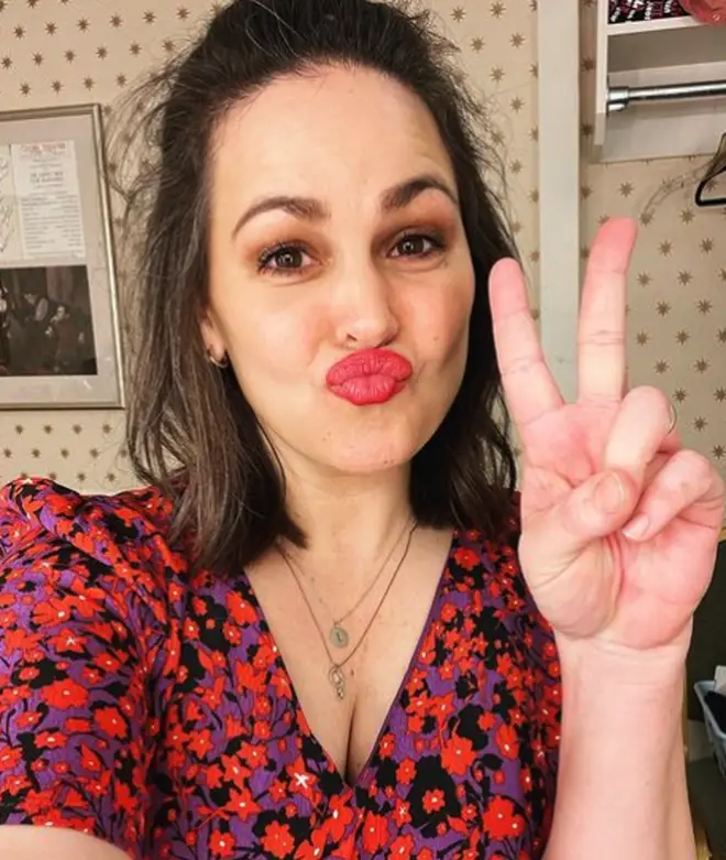 Giovanna Fletcher has said she didn't always feel comfortable in her skin