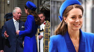 Kate Middleton and Prince Charles shared a sweet conversation during the Commonwealth Day Service this week