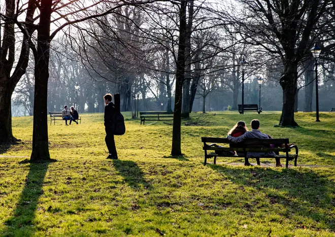 It's starting to feel more like Spring as the sunshine accompanies temperatures of up to 18 degrees