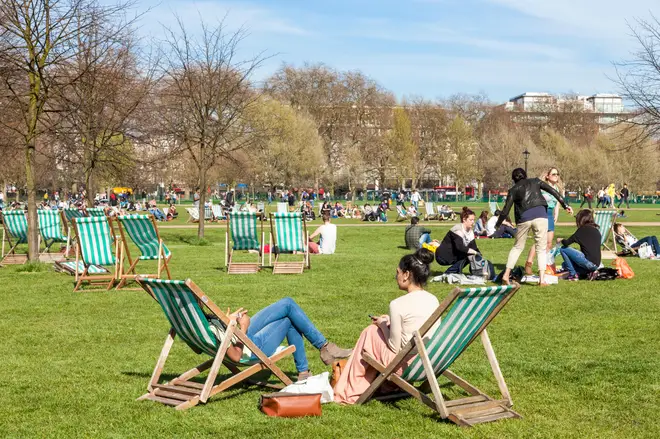 The warm weather and sunshine is expected to continue into the weekend