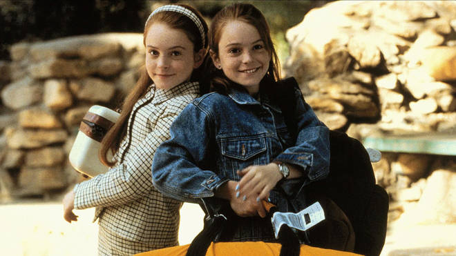 Lindsay Lohan played both twins in The Parent Trap
