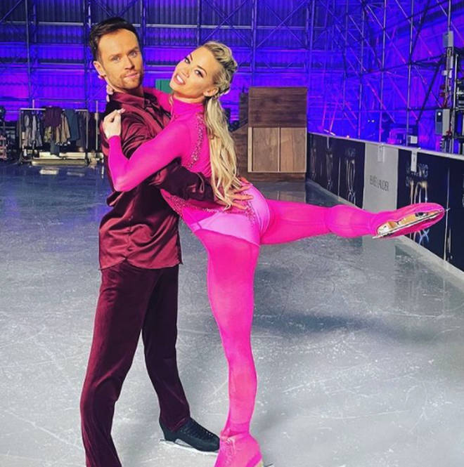 Kimberly Wyatt has said she's excited about the Dancing On Ice final