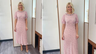 Holly Willoughby is wearing a dress from Rixo