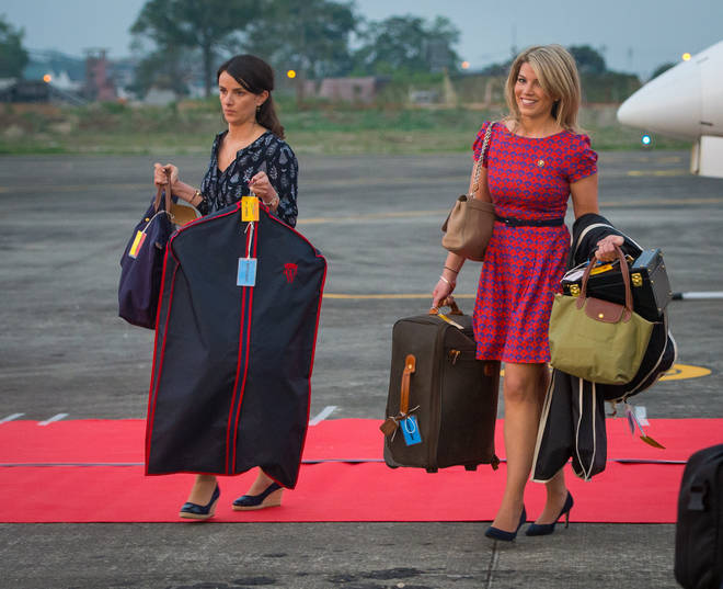 Natasha Archer [right] has been the Duchess of Cambridge's stylist for years now