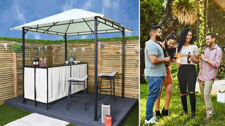 You can now buy a gazebo that turns into a pub