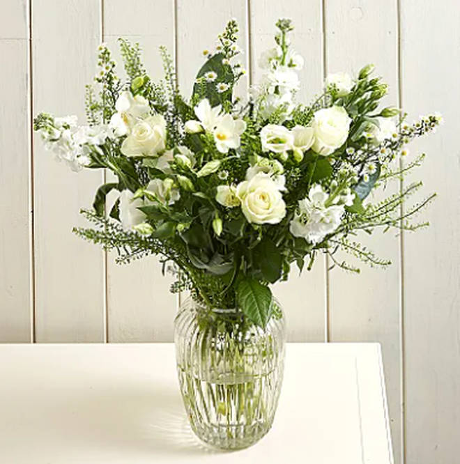 The 'Scented Moonlight' bouquet is one of the many items available for Mother's Day delivery