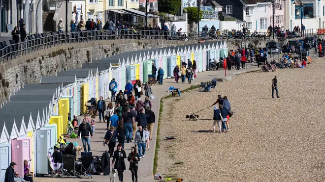 Britain has seen some unusually warm weather in the last week