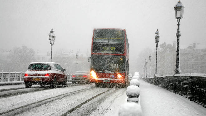 Flurries of snow could hit parts of the UK this week