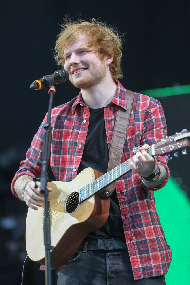 Ed Sheeran performed at Concert for Ukraine