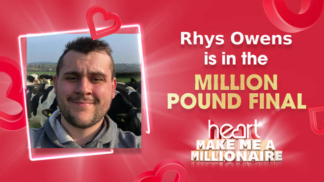 Rhys Owens wants to buy a new farm if he wins the £1,000,000 in May