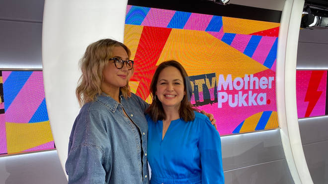 Giovanna Fletcher joined Anna Whitehouse for Dirty Mother Pukka episode six