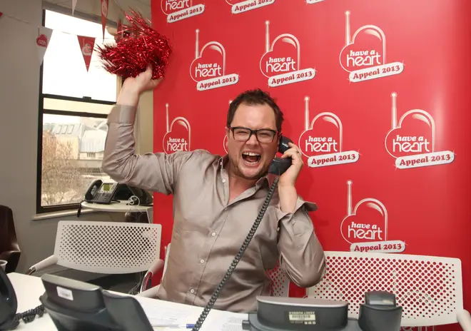 Alan Carr pictured at Heart in 2013 for a charity event