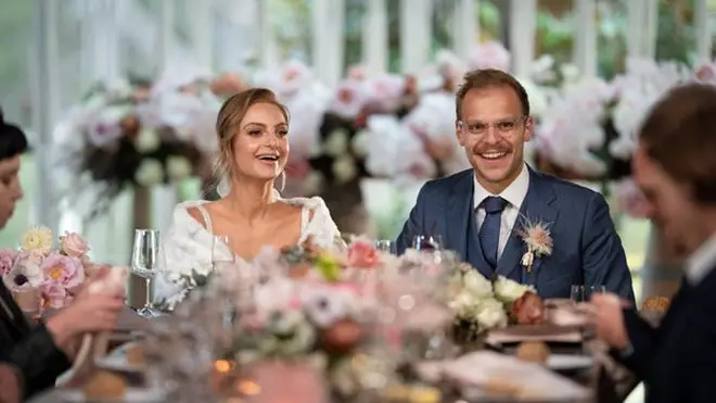 Jack and Domenica at their final Married at First Sight Australia vows