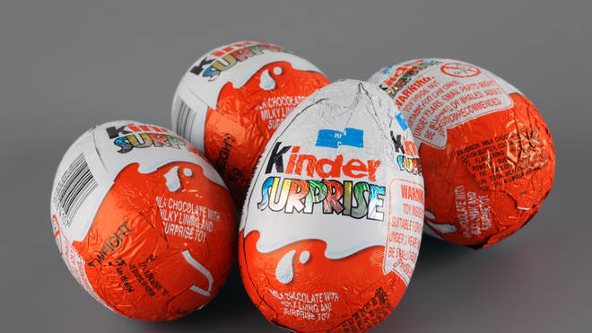 Kinder Surprise Eggs have been recalled across the UK