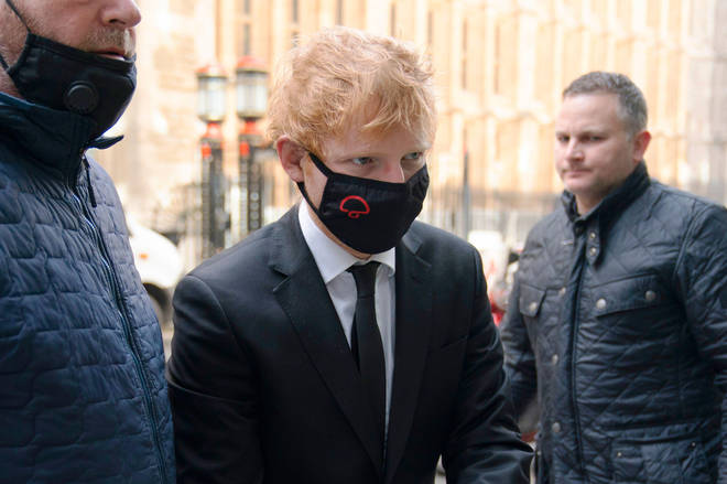 Ed Sheeran appeared in court last month