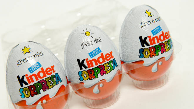 People are being warned not to eat certain Kinder eggs