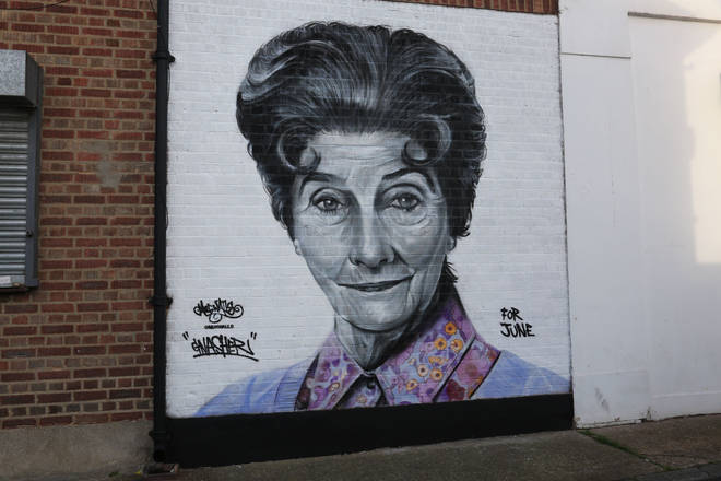 The mural was created by artist Gnasher