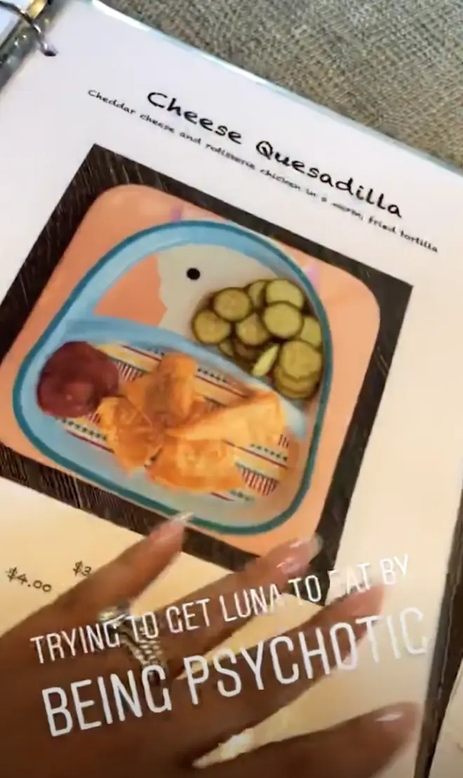 Chrissy hopes her 'toddler menu' will make Luna less fussy