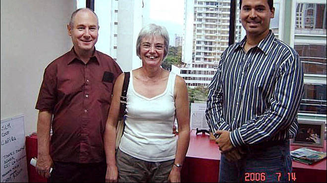 Anne Darwin and John Darwin were caught out with a photo from Panama