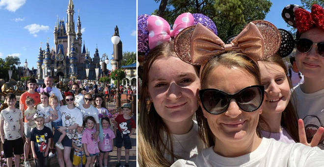Sue Radford treated her kids to a dream trip to Disneyland