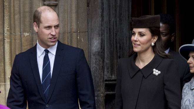 Kate and William got stuck in traffic on the way to Windsor