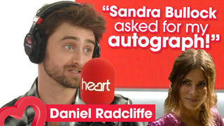 Daniel Radcliffe said Sandra Bullock asked for his autograph
