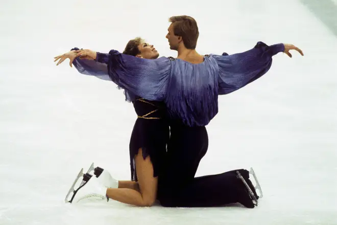 Torvill and Dean perform Bolero at the 1984 Winter Olympics in Sarajevo, Bosnia and Herzegovina