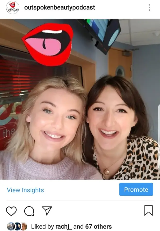 Toff showed her acne to the world in 2018