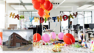 Kevin Berling asked his employers to not throw him a birthday party in the office, but they did it anyway