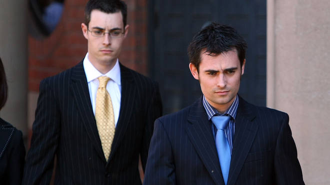 Mark and Anthony Darwin attended their mum's trial
