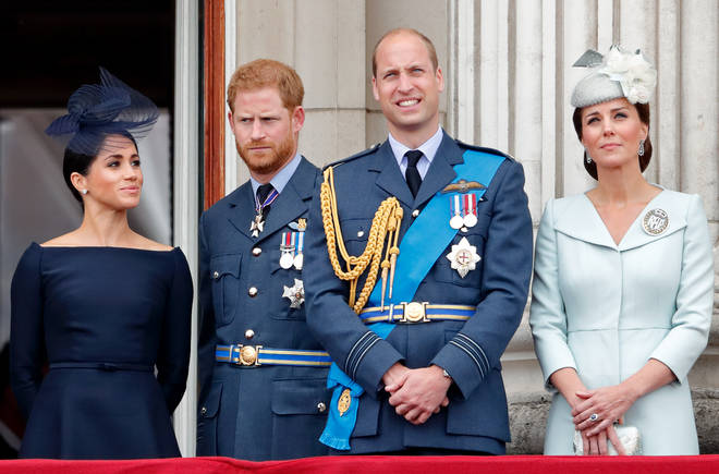 Prince William and Kate Middleton were reportedly away with their children when Prince Harry and Meghan Markle visited